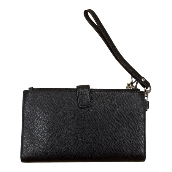 MICHAEL KORS Black and White Logo Wristlet - Picture 2 of 4